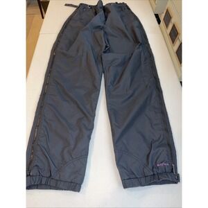 Womens Sz 14 Helly Hansen Helly Tech Waterproof Breathable‎ Full Zip Snow Pants